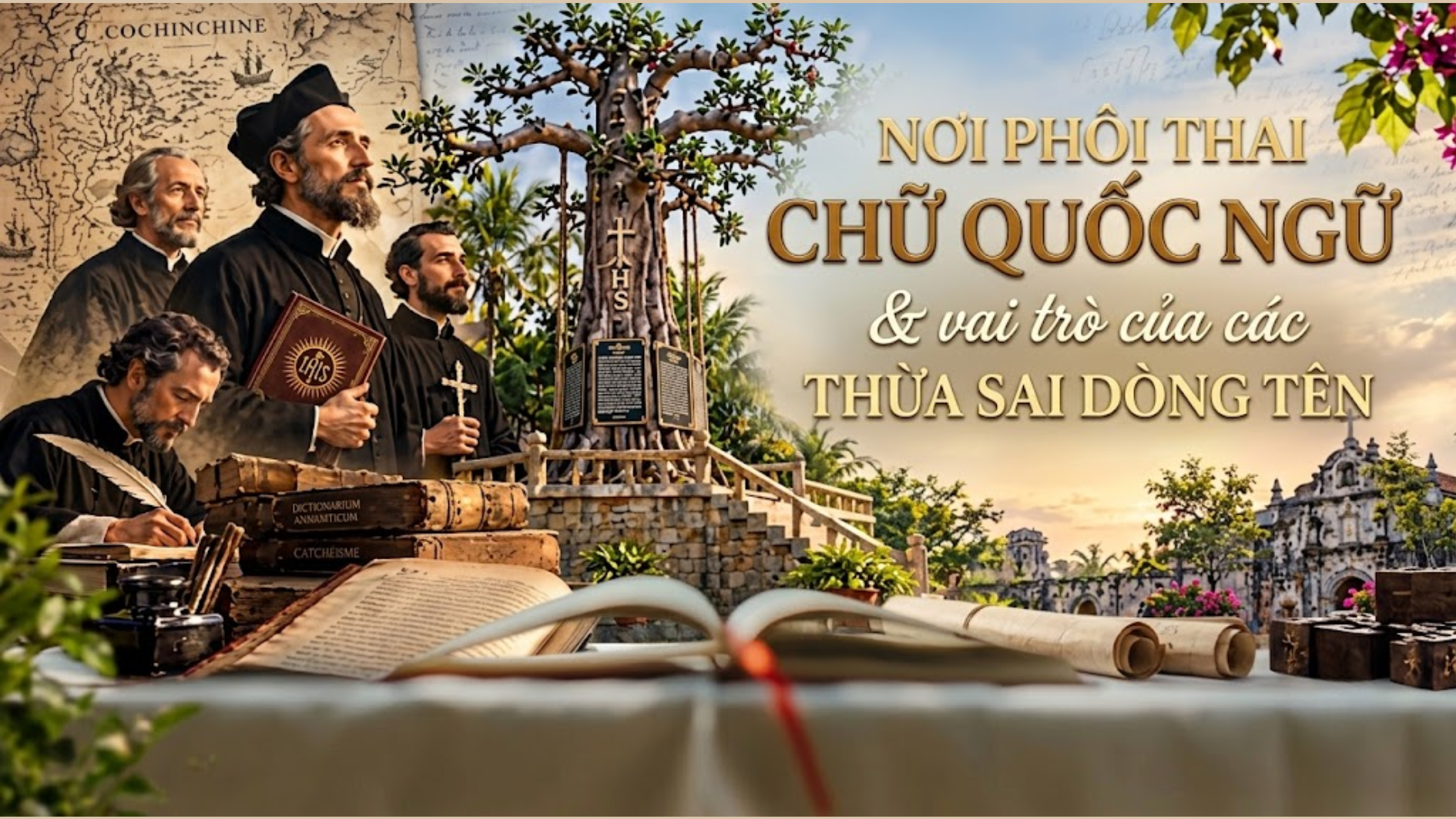 Một số tồn nghi về nơi phôi thai chữ Quốc ngữ và vai trò của các Thừa Sai Dòng tên đầu tiên với chữ Quốc ngữ "Tiền Đắc Lộ"